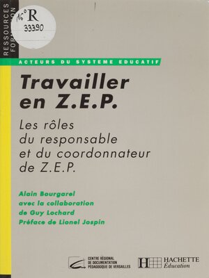 cover image of Travailler en ZEP
